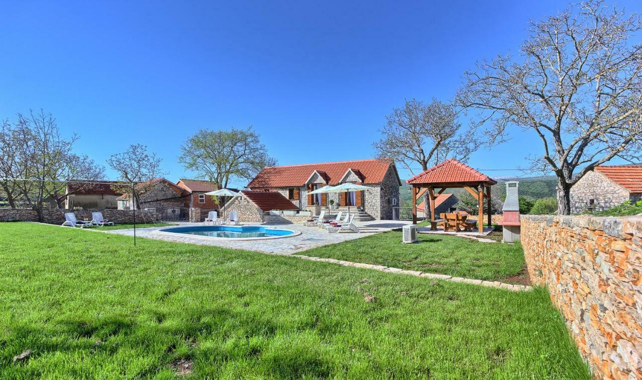Гостевой дом Dalmatia Stone House - Heated Pool Biorine Экстерьер фото