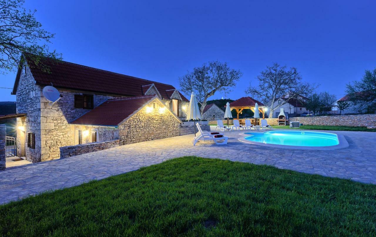 Гостевой дом Dalmatia Stone House - Heated Pool Biorine Экстерьер фото